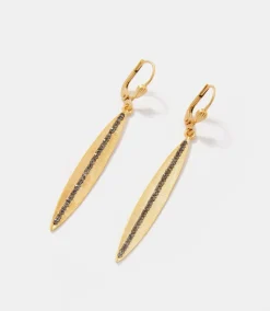Long Leaf Earrings
