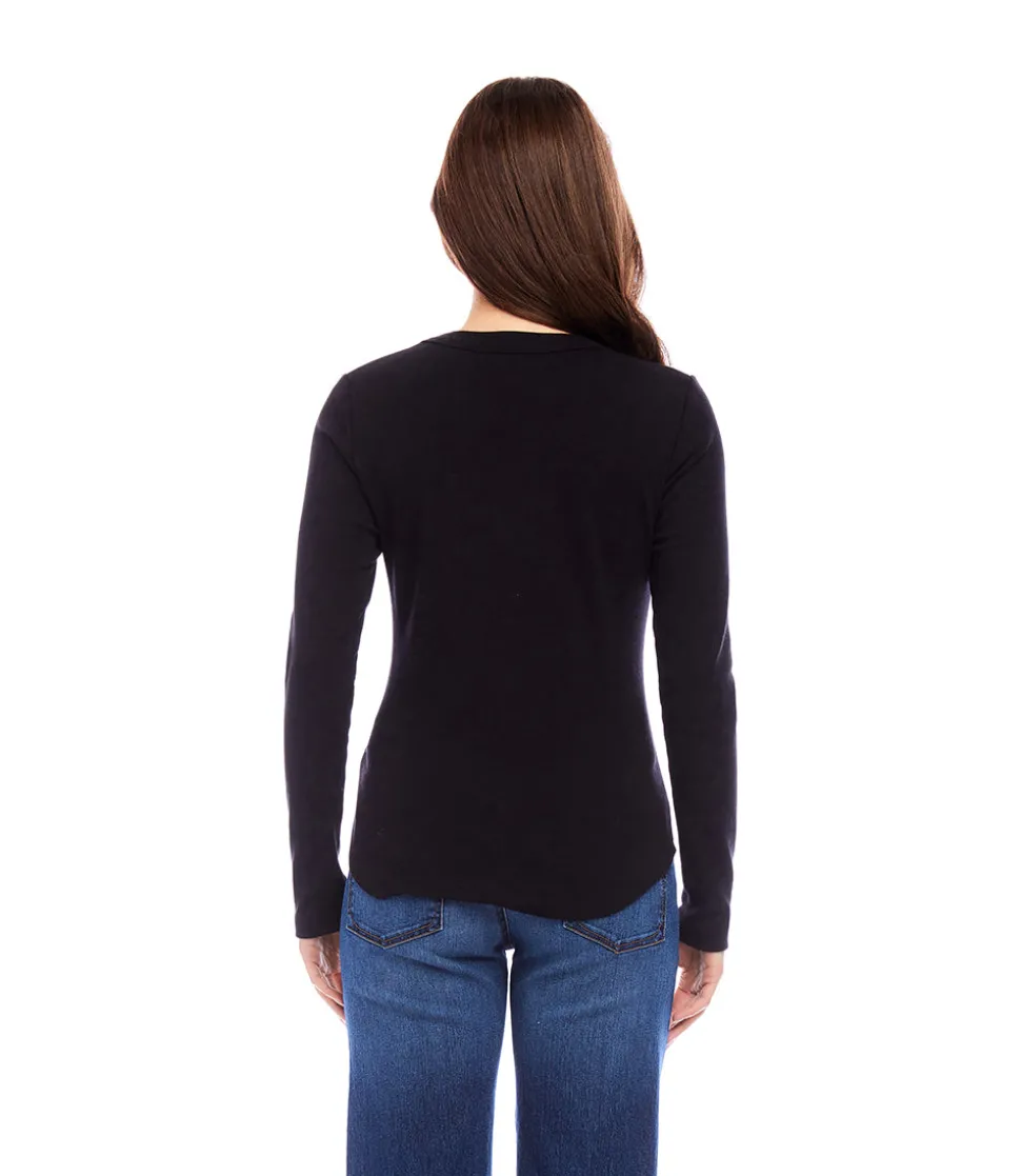 Long Sleeve Crew Neck Tee