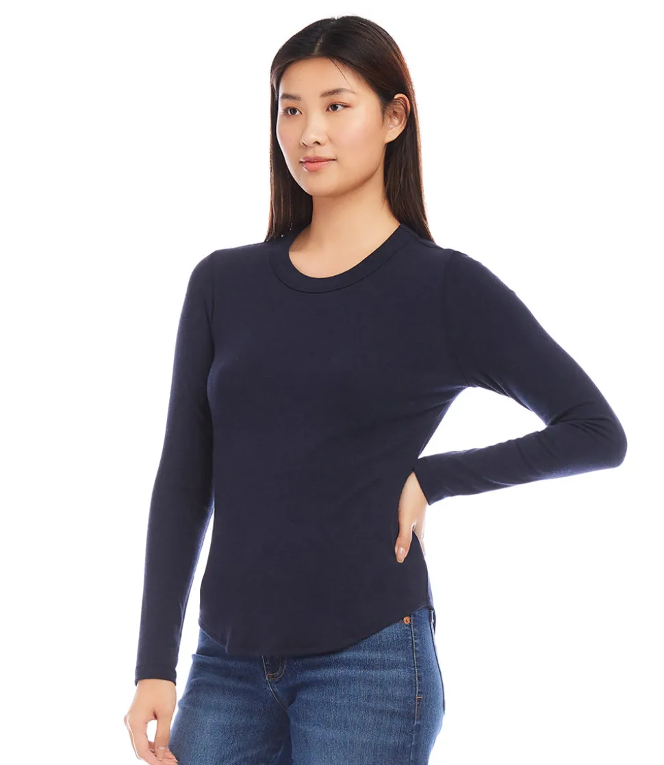 Long Sleeve Crew Neck Tee