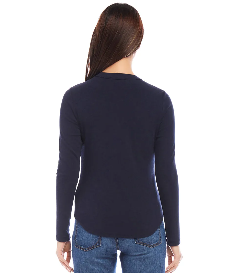 Long Sleeve Crew Neck Tee