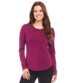 Long Sleeve Crew Neck Tee