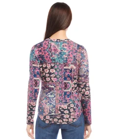 Long Sleeve Crew Neck Top