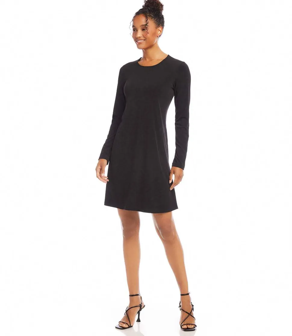 Long Sleeve Travel Jersey Dress