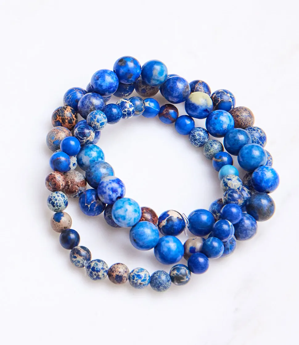 Medium Gemstone Stretch Bracelet