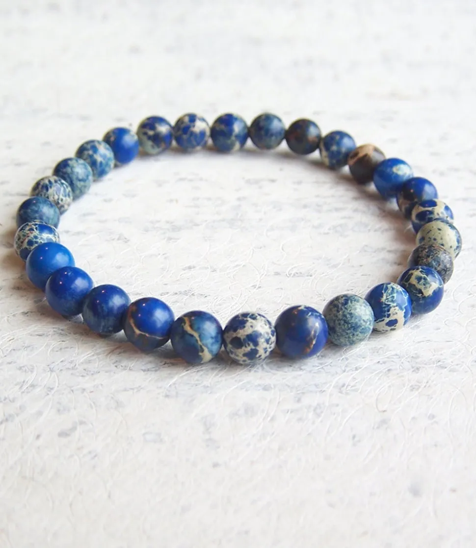 Medium Gemstone Stretch Bracelet