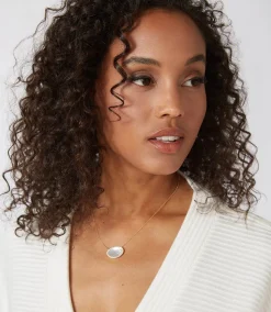 Mother of Pearl Pendant Necklace
