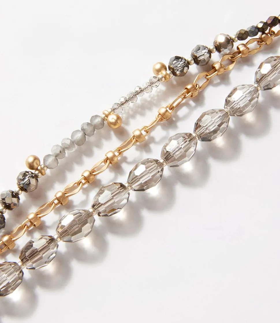 Multistrand Crystal Bracelet