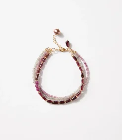 Multistrand Gemstone Bracelet