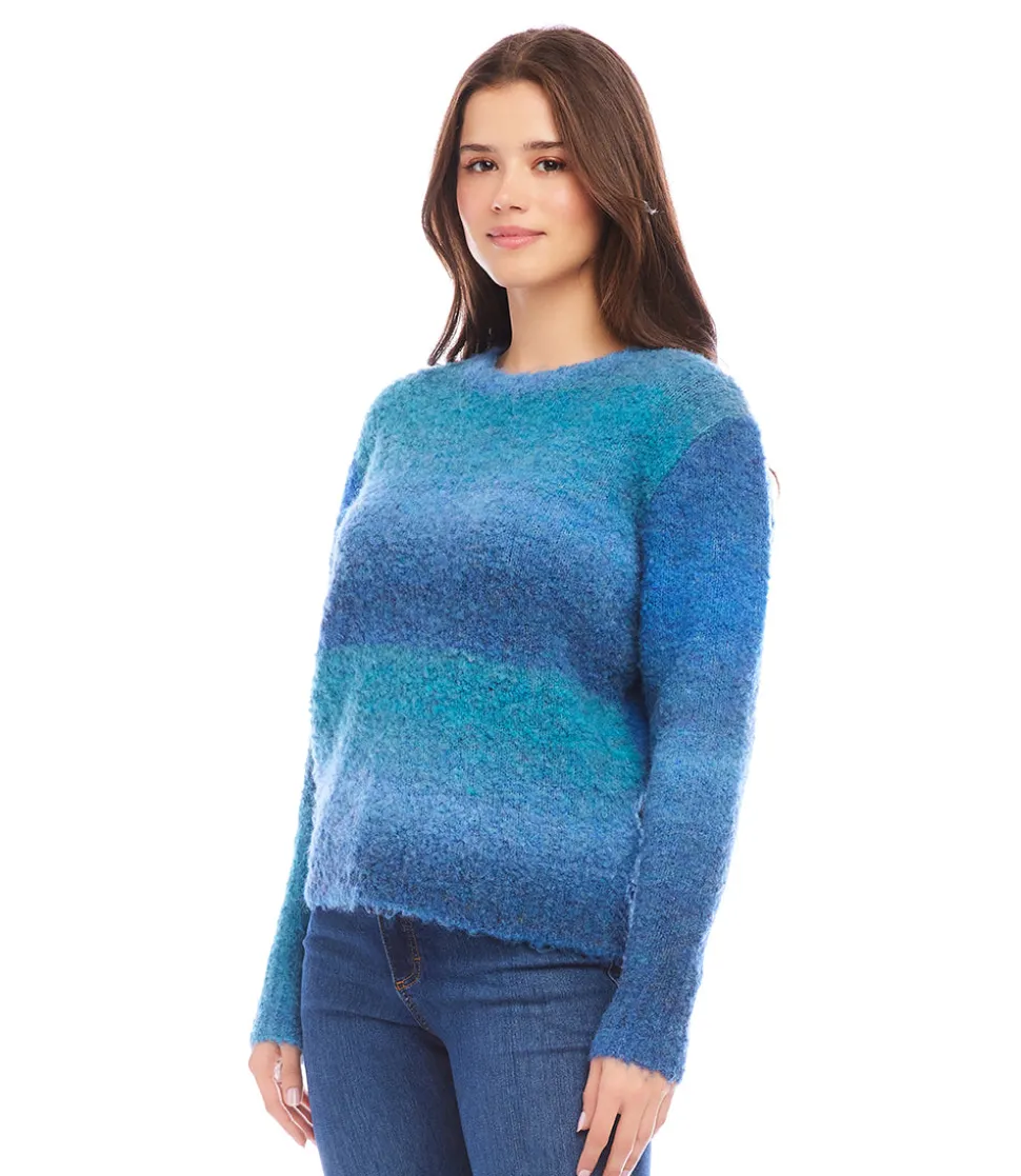 Ombre Boucle Sweater