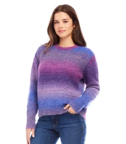 Ombre Boucle Sweater