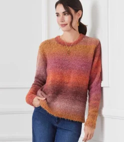 Ombre Boucle Sweater