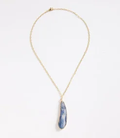 Organic Kyanite Pendant Necklace
