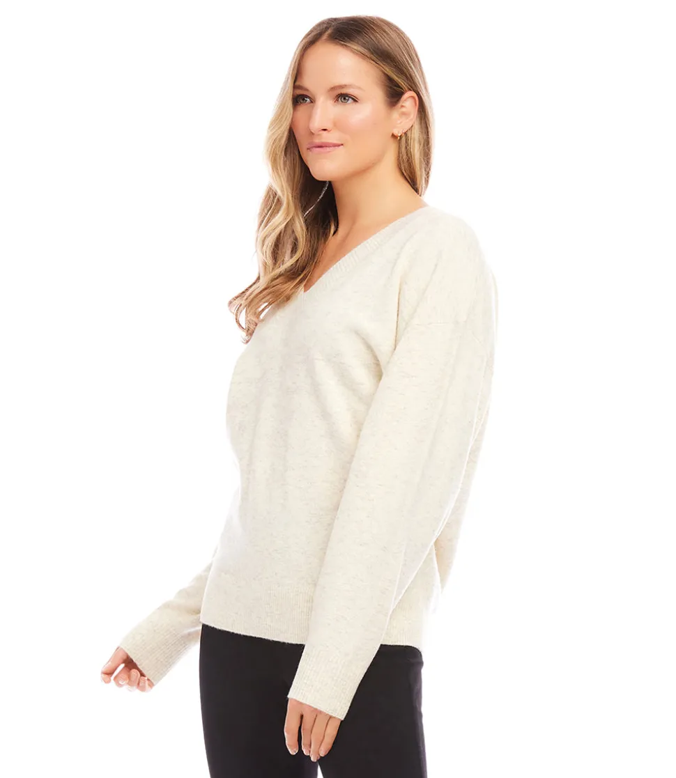 Oversized V-Neck Sweater