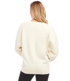 Oversized V-Neck Sweater