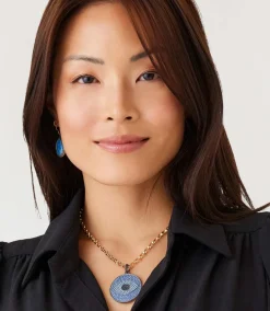 Pavé Crystal Pendant Necklace