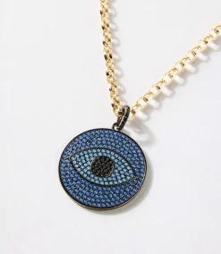 Pavé Crystal Pendant Necklace