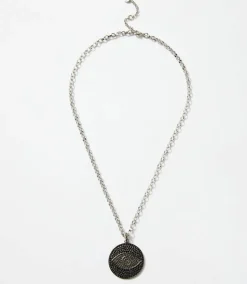 Pavé Crystal Pendant Necklace