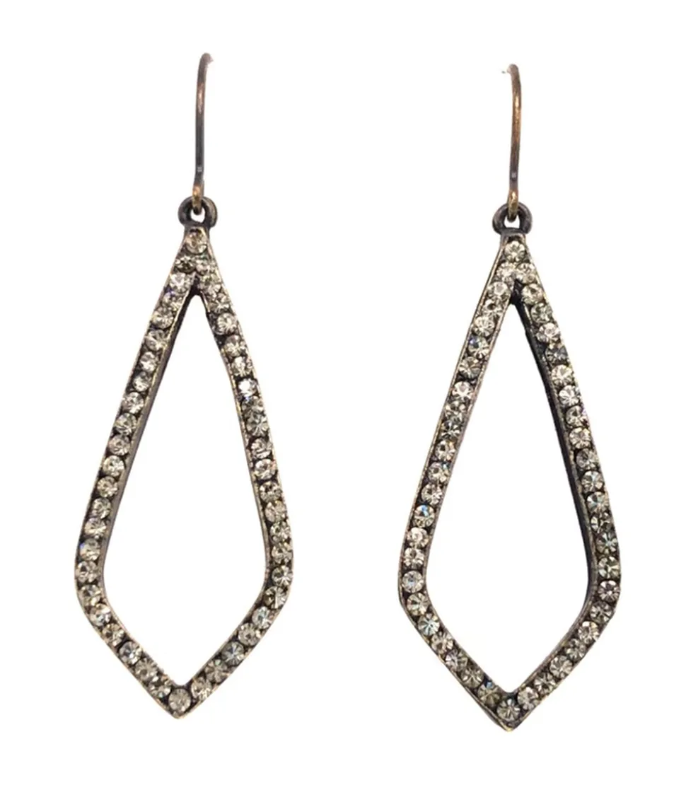 Pavé Kite Earrings