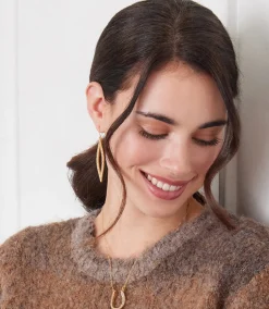 Pavé Kite Earrings