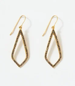 Pavé Kite Earrings