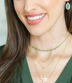Pavé Star Necklace