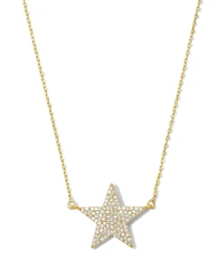 Pavé Star Necklace