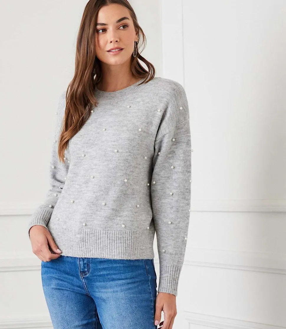 Pearl Crewneck Sweater