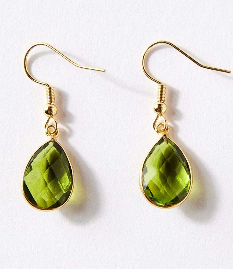 Peridot Gemstone Earrings