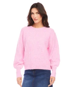 Petite Size Blouson Sleeve Sweater