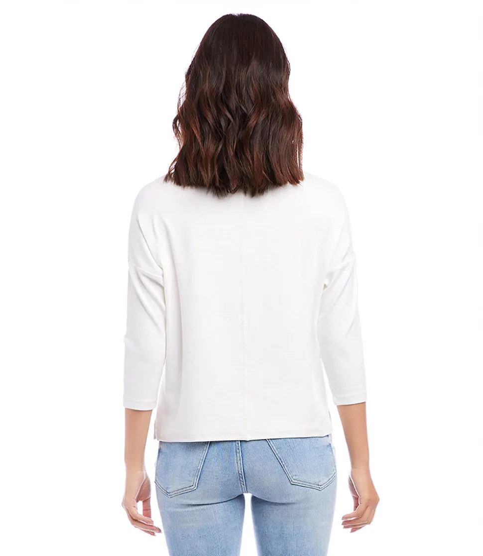 Petite Size Boatneck Top