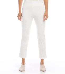 Petite Size Cropped Pintuck Pants