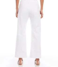 Petite Size Cropped Wide Leg Pants