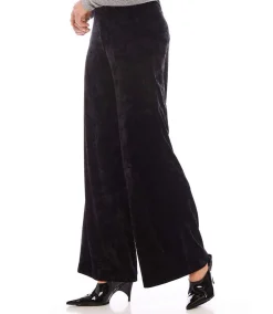 Petite Size Crushed Velvet Pants
