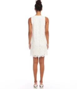 Petite Size Lace Shift Dress
