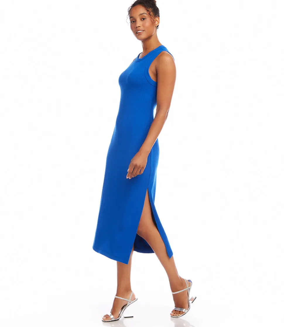 Petite Size Midi Column Dress
