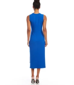 Petite Size Midi Column Dress
