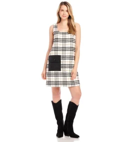 Plaid Shift Dress