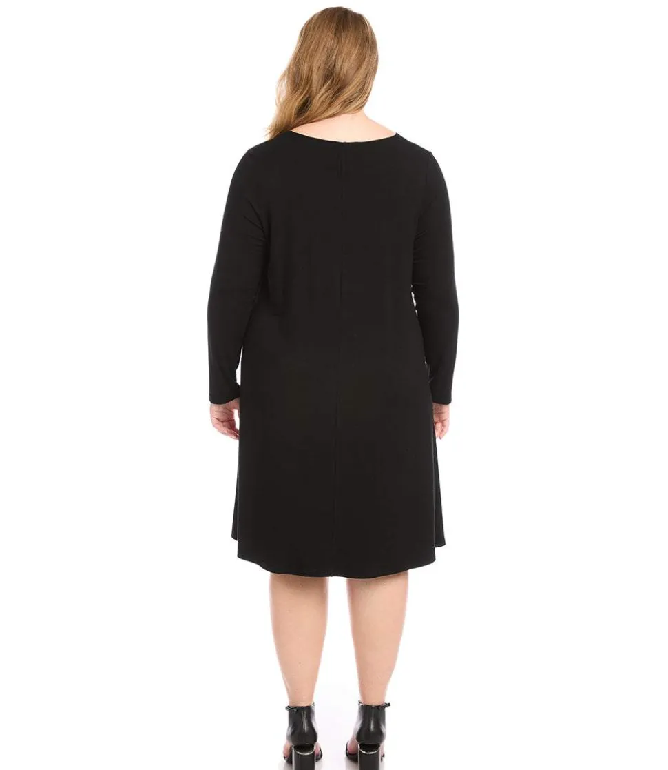 Plus Size Long Sleeve Maggie Dress