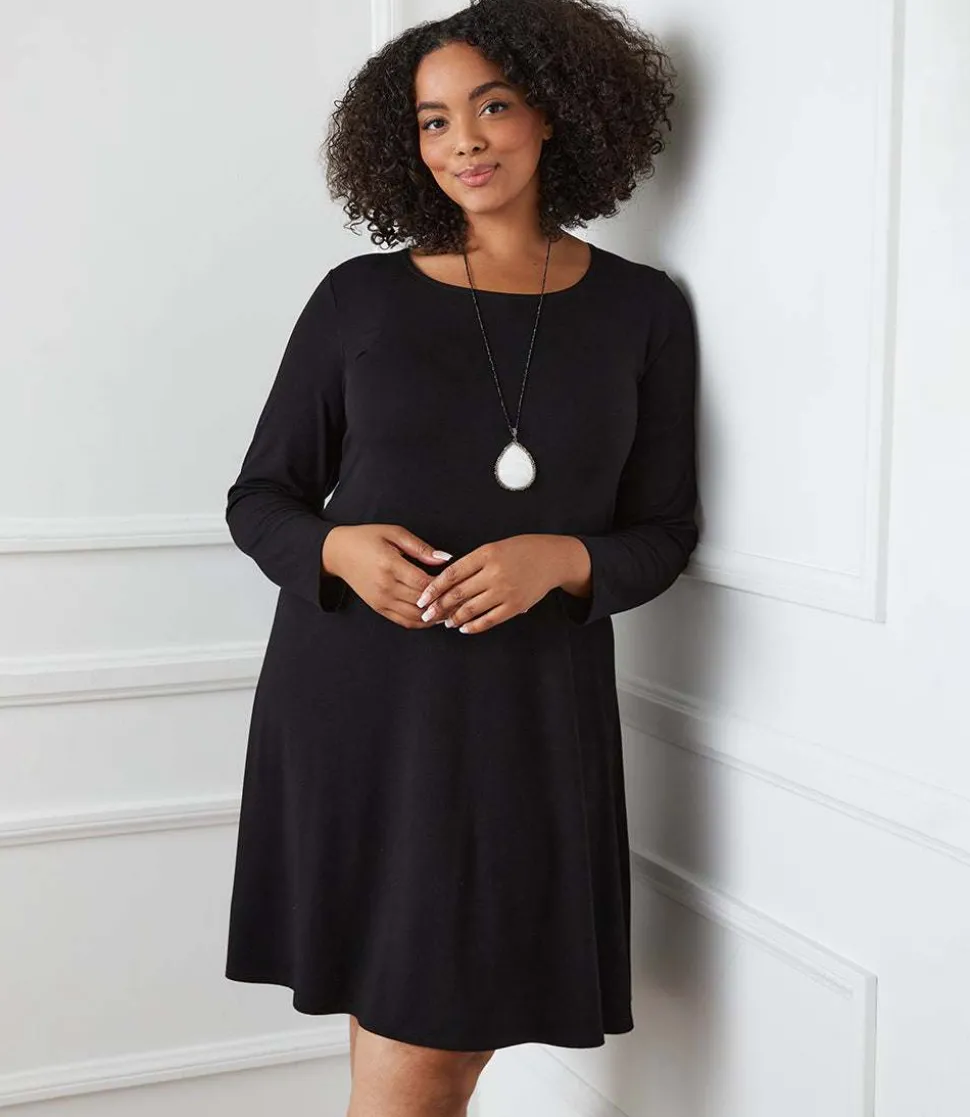 Plus Size Long Sleeve Maggie Dress