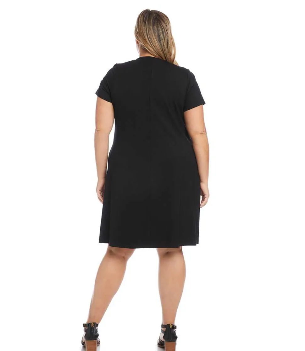 Plus Size Quinn V-Neck Pocket Dress