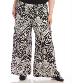 Plus Size Wide Leg Pants