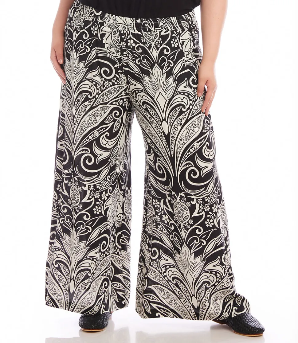 Plus Size Wide Leg Pants