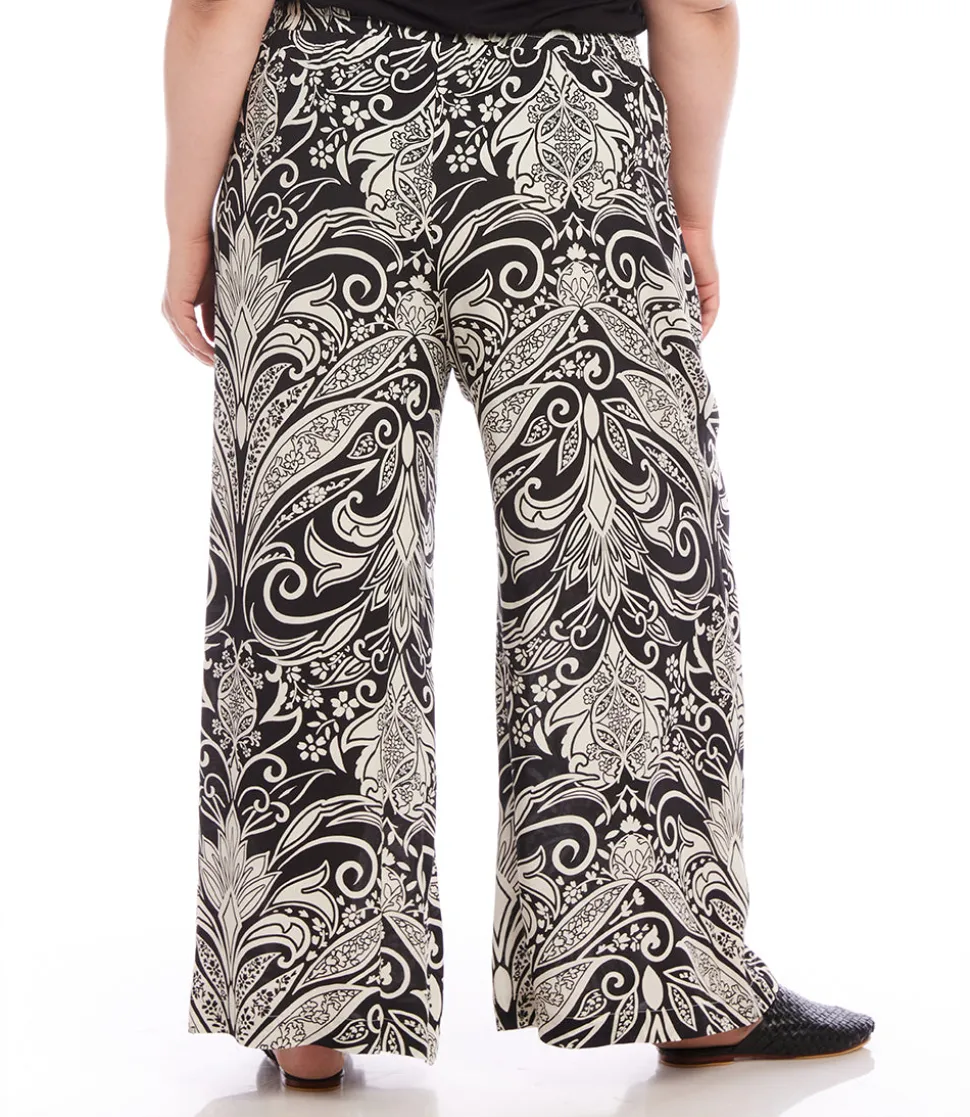 Plus Size Wide Leg Pants