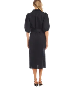 Puff Sleeve Shirtdress