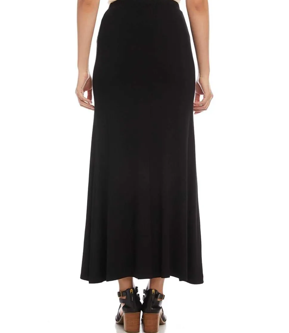 Pull On Maxi Flare Skirt
