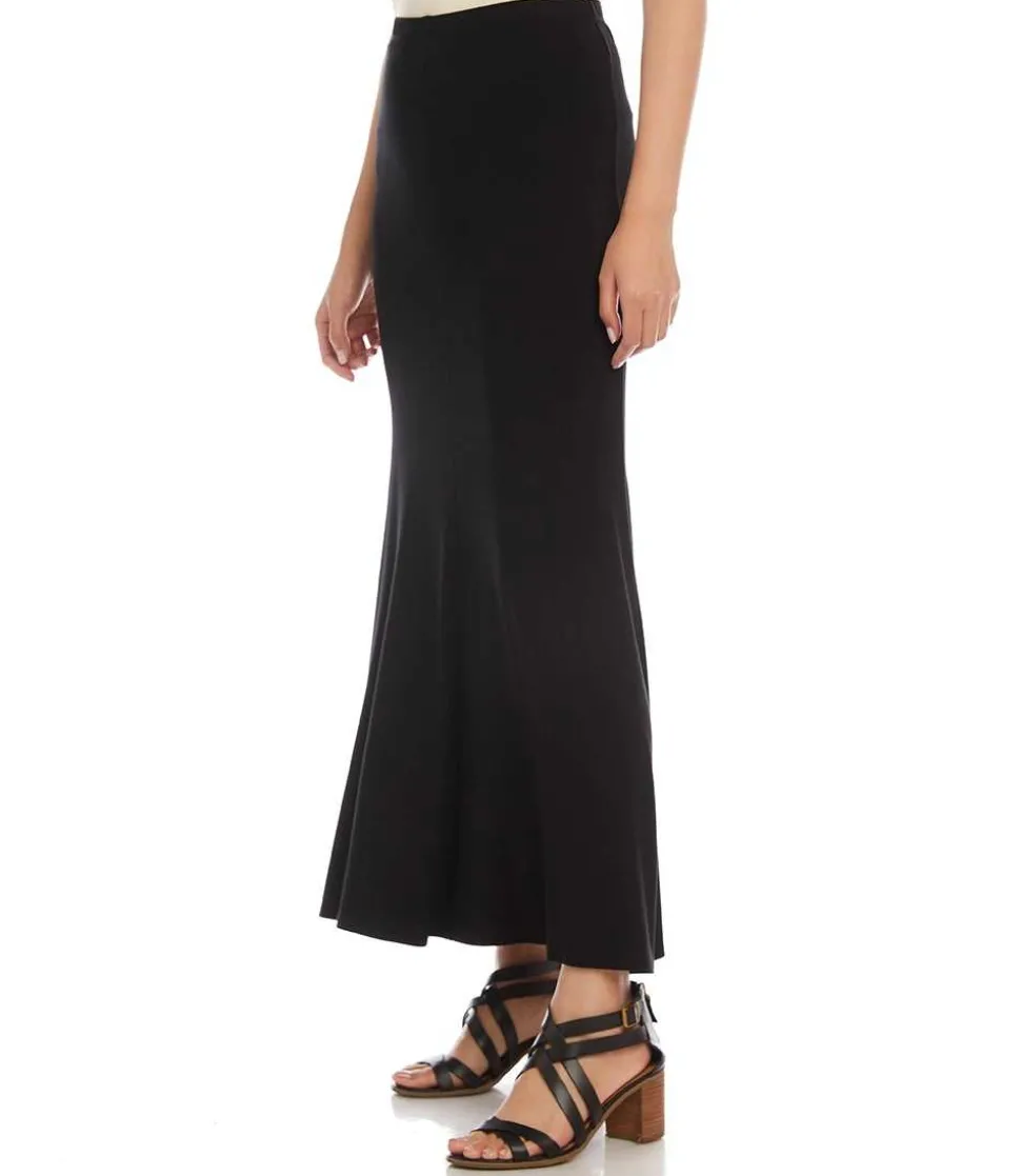 Pull On Maxi Flare Skirt