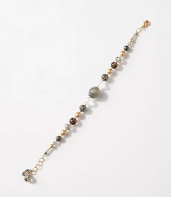 Quartz And Gemstone Bracelet