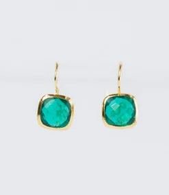 Quartz Drop Earrings