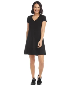 Quinn V-Neck Pocket Dress