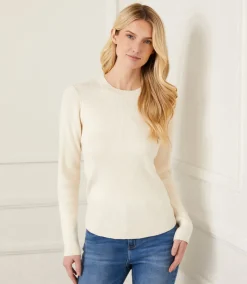 Ribbed Crewneck Sweater